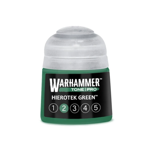 Warhammer Tone Pro Hierotek Green 2 12ml — przód