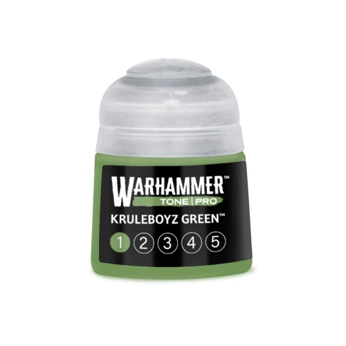 Warhammer Tone Pro Kruleboyz Green 1 12ml — przód