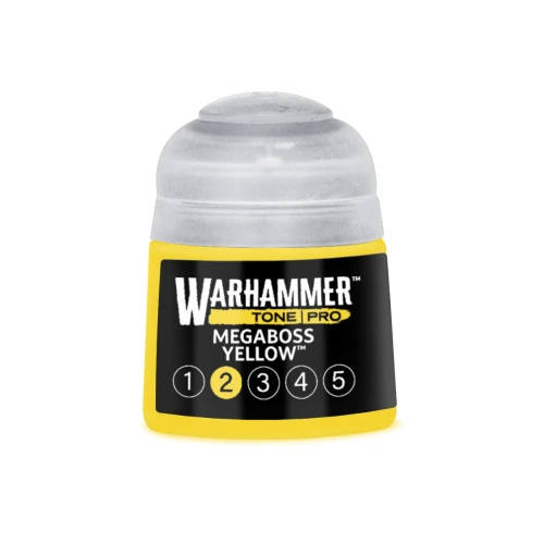 Warhammer Tone Pro Megaboss Yellow 2 12ml — przód