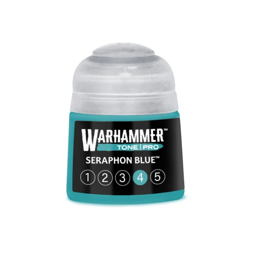 Warhammer Tone Pro Seraphon Blue 4 12ml — przód