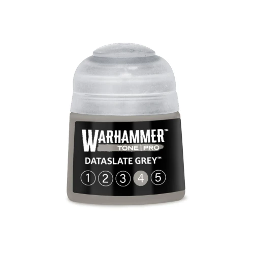 Warhammer Tone Pro Dataslate Grey 4 12ml — przód