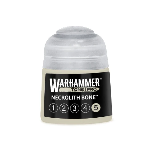 Warhammer Tone Pro Necrolith Bone 5 12ml — przód