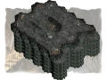 Lorescape Caverns Interior Pack (150 płytek) — zawartość (producent)