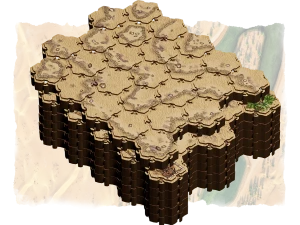 Lorescape Desert Biome Pack (150 płytek)