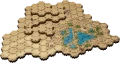Lorescape Desert Biome Pack (150 płytek) — zawartość (producent)