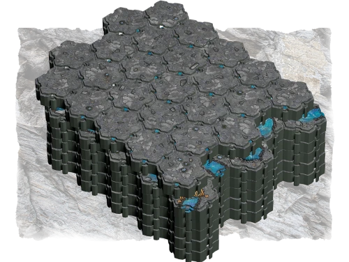Lorescape Mountains Biome Pack (150 płytek) — zawartość (producent)