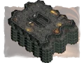 Lorescape Dungeons Interior Pack (150 płytek) — zawartość (producent)