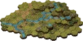 Lorescape Grassland Biome Pack (150 płytek) — zawartość (producent)