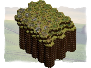 Lorescape Grassland Battlefield Mega Pack (300 płytek)