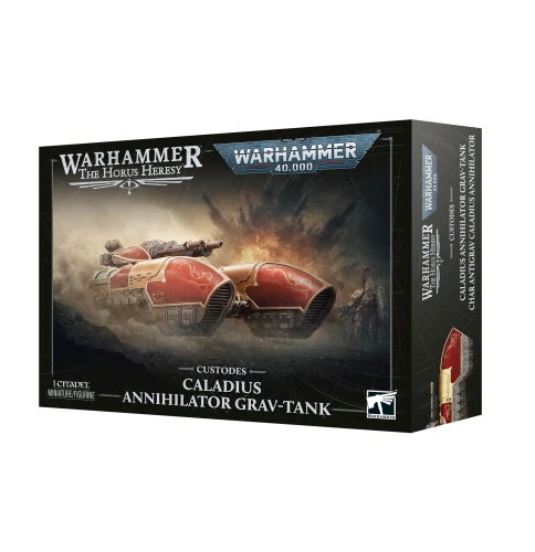 Adeptus Custodes Caladius Annihilator Grav-Tank — przód (producent)