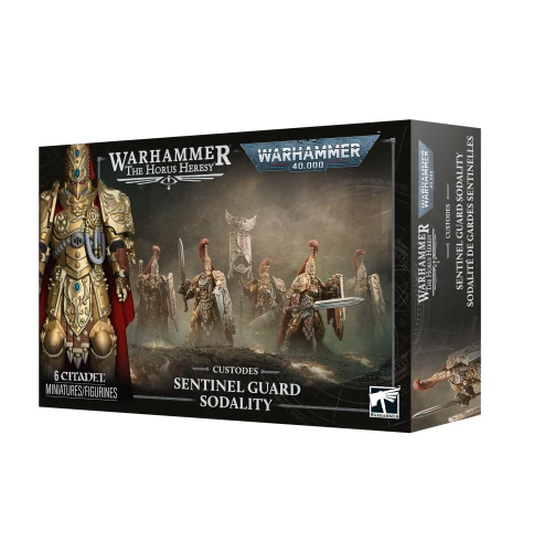 Adeptus Custodes Sentinel Guard Sodality — przód (producent)
