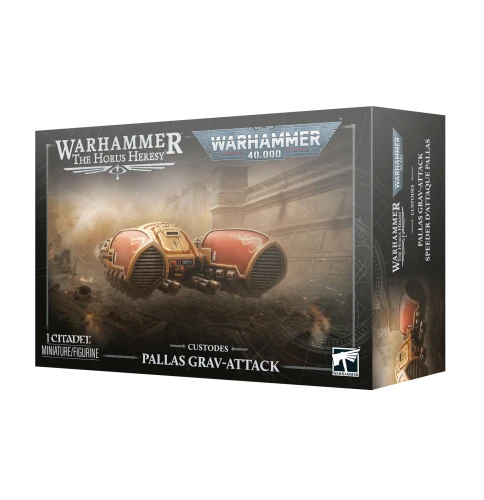 Adeptus Custodes Pallas Grav-Attack — przód (producent)