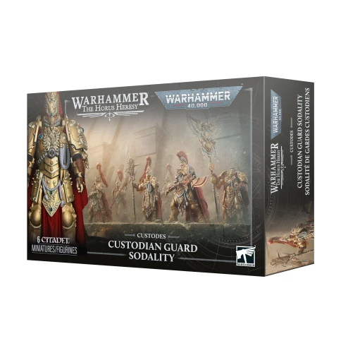 Adeptus Custodes Custodian Guard Sodality — przód (producent)