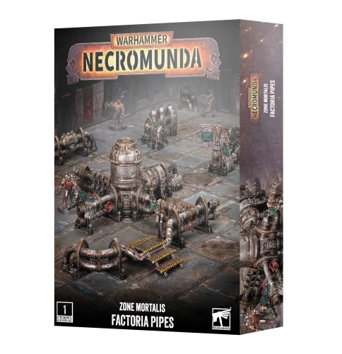 Necromunda Zone Mortalis Factoria Pipes — przód (producent)