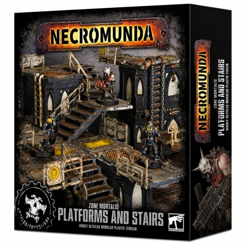 Necromunda Zone Mortalis Platforms and Stairs — przód (producent)