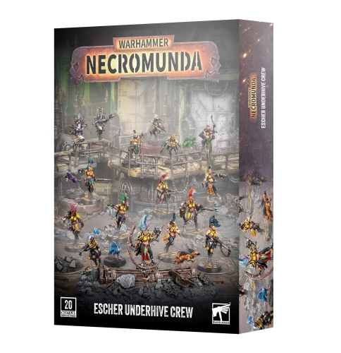 Necromunda Escher Underhive Crew — przód (producent)