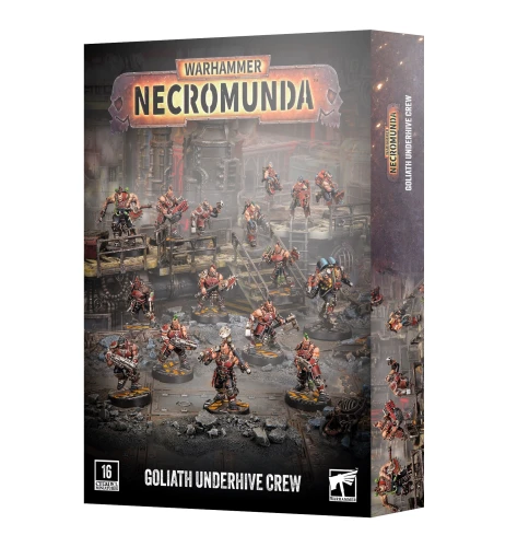 Necromunda Goliath Underhive Crew — przód (producent)