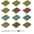 Lorescape RPG Starter Pack (300 płytek) — zawartość (producent)