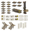 Necromunda Zone Mortalis Platforms and Stairs — zawartość (producent)