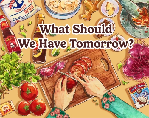 What Should We Have Tomorrow? Full Course RPG Corebook — przód (producent)