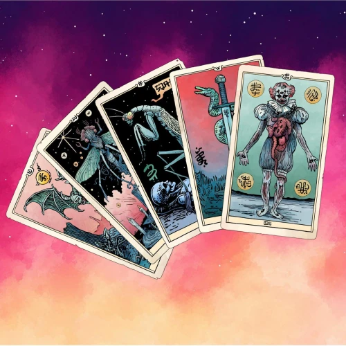 The Fell Hand of Lamblichus (Deck of Strange Things) — przód (producent)