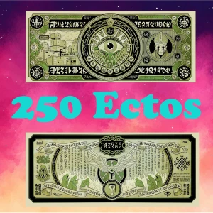 Ectos — papierowe banknoty do gry (250 szt.)