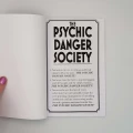 The Psychic Danger Society Corebook — zawartość