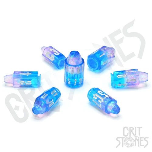 Kości żywiczne Spellshot Shells (zestaw 7 szt.) — przód (producent)