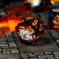 Kości żywiczne Fire and Ice (zestaw 7 szt.) — zawartość (producent)