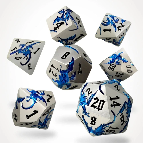 Kości metalowe Tempestwyrm (zestaw 7 szt.) — przód (producent)