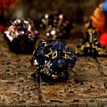 Kości metalowe Nocturnal Aether (zestaw 7 szt.) — zawartość (producent)