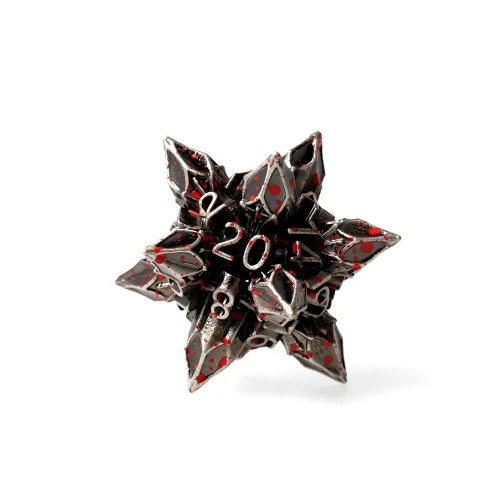 Kość metalowa D20 33 mm Bane Destroyer — przód (producent)