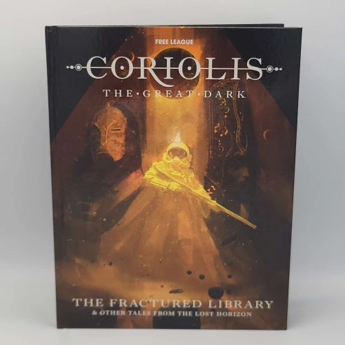 Coriolis The Great Dark RPG The Fractured Library & Other Tales from the Lost Horizon (outlet) — przód (producent)
