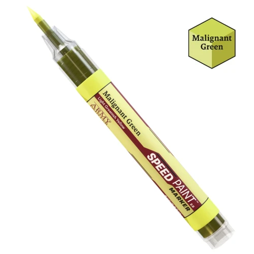 Army Painter Speedpaint Marker Malignant Green — przód (producent)