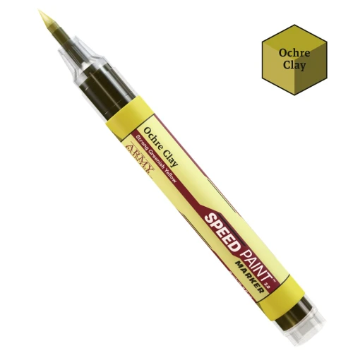Army Painter Speedpaint Marker Ochre Clay — przód (producent)