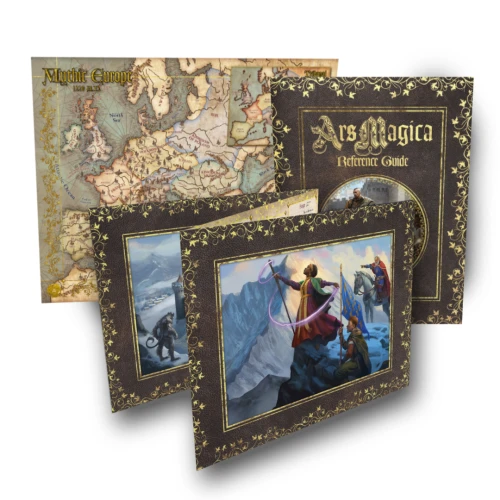 Ars Magica Storyguide Screen Set — przód (producent)