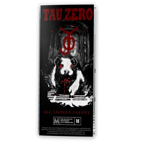 Mothership RPG Tau Zero — przód (producent)