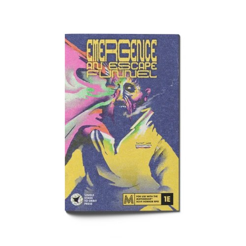 Mothership RPG Emergence — przód (producent)