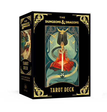 Dungeons & Dragons Tarot Deck — Talia kart tarota (outlet) — przód (producent)