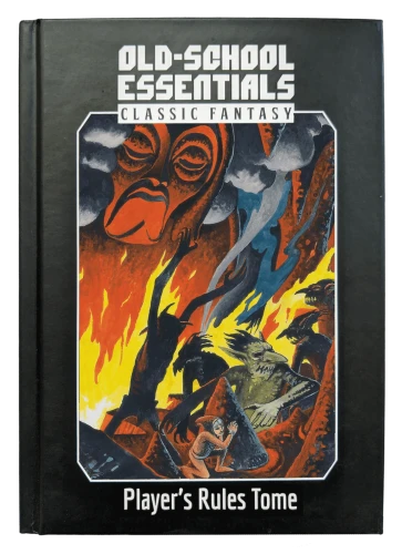 OSE Classic Fantasy Players Rules Tome — przód (producent)
