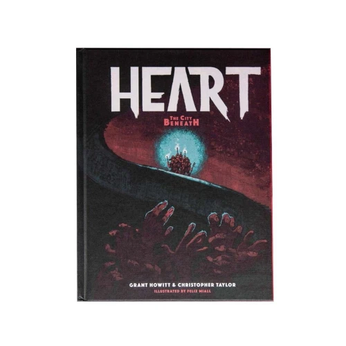 Heart The City Beneath RPG Corebook Delve Edition (outlet) — przód (producent)