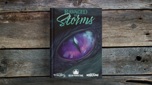Pirate Borg Ravaged by Storms — przód (producent)