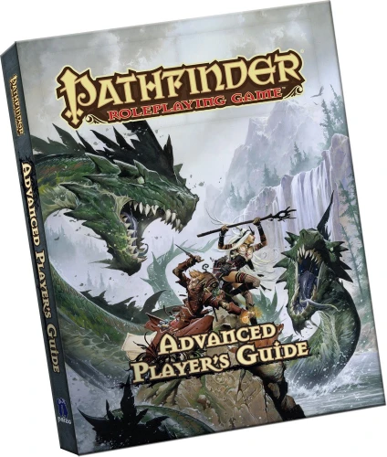 Pathfinder 1ed Advanced Players Guide Pocket Edition — przód (producent)