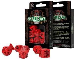 Ostateczny Wyścig Ryk Silnika, zestaw kości RPG