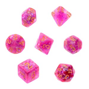 Gęsty Rdzeń Fioletowy zestaw kości Rebel