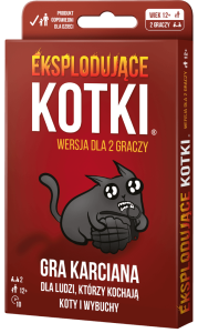 Eksplodujące Kotki dla 2 graczy
