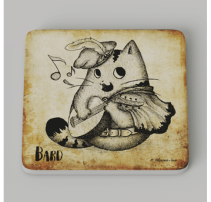 Podkładka RPG Bard