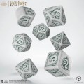 Slytherin Modern Dice Set - White.jpg