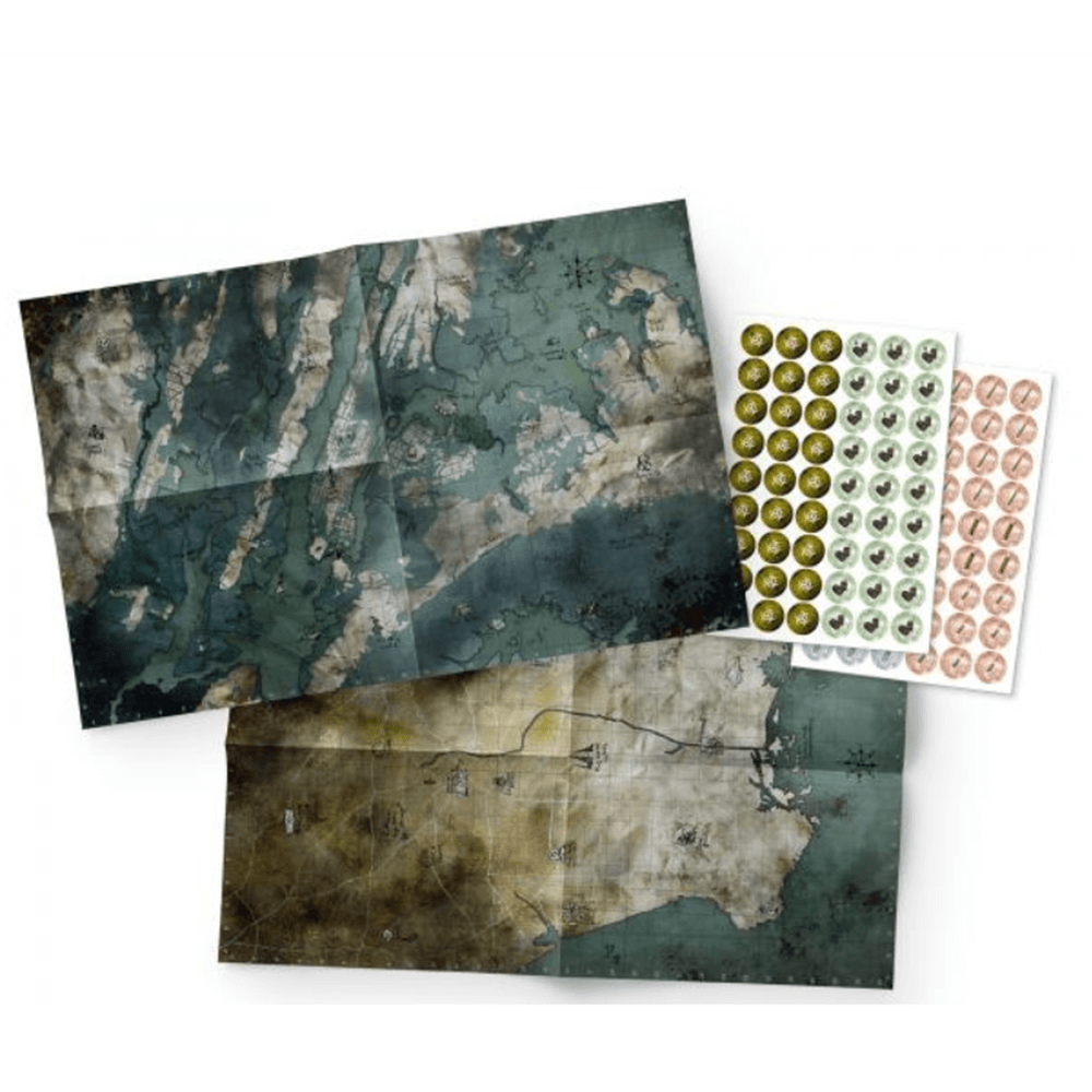 Mutant Year Zero Maps & Markers Pack