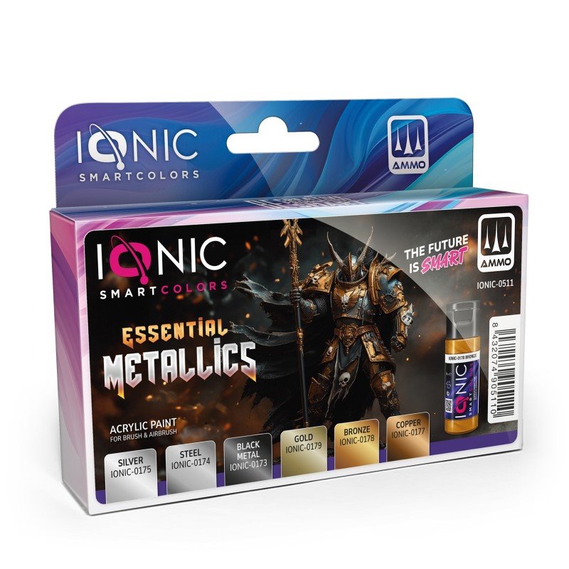 Ammo Ionic Essential Metallics Set